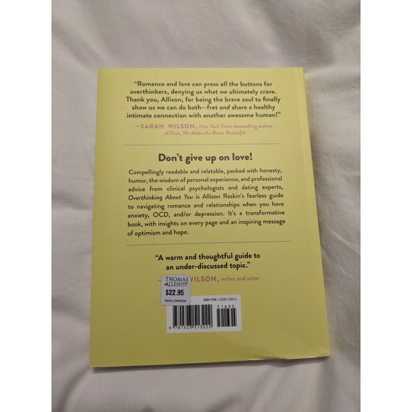 3/$20! Overthinking About You by Allison Raskin - Picture 2 of 3